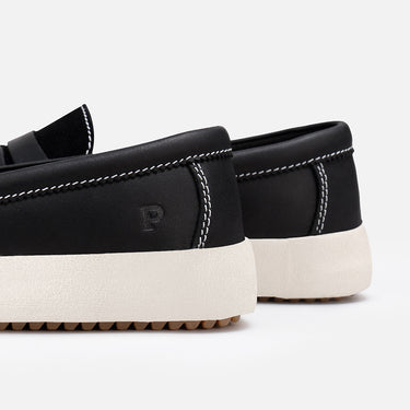 Pakalolo Sepatu Loafer Galadriel Mix Leather Black