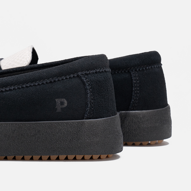 Pakalolo Sepatu Loafer Galadriel Mix Leather Black/White