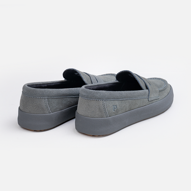 Pakalolo Sepatu Loafer Galadriel Suede Full Grey