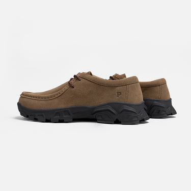 Pakalolo Sepatu Loafer Terra Moc Suede Tan